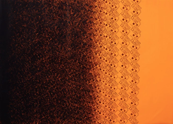 Albert-László Barabási Gradient acrylic on canvas 200x280cm