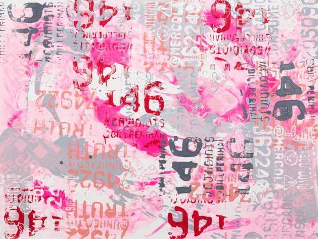 Albert-László Barabási Symmetric 2023 acrylic on canvas 90x120cm