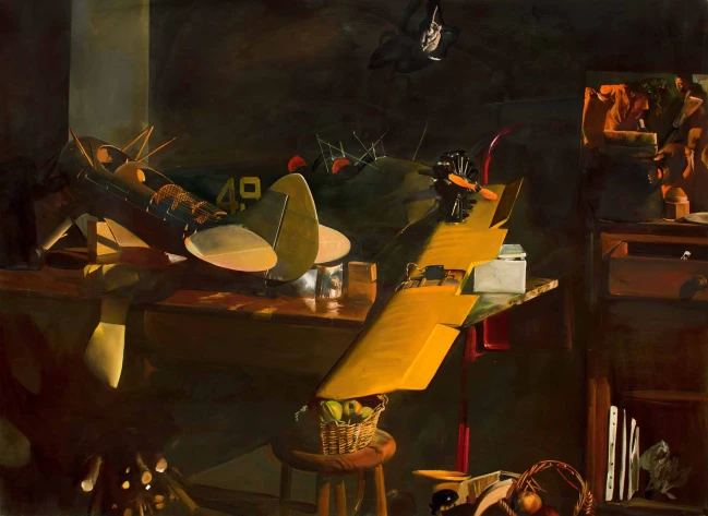 Tibor Csernus 1987 oil on canvas 140x190 cm