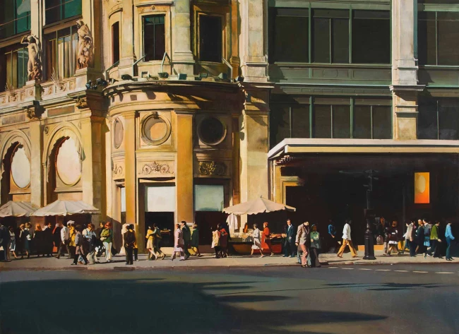 Tibor Csernus Le Printemps 1974 oil on canvas 130x173cm