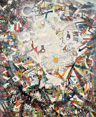 Endre Rozsda Light 1976 Oil on canvas 91x71.5 cm