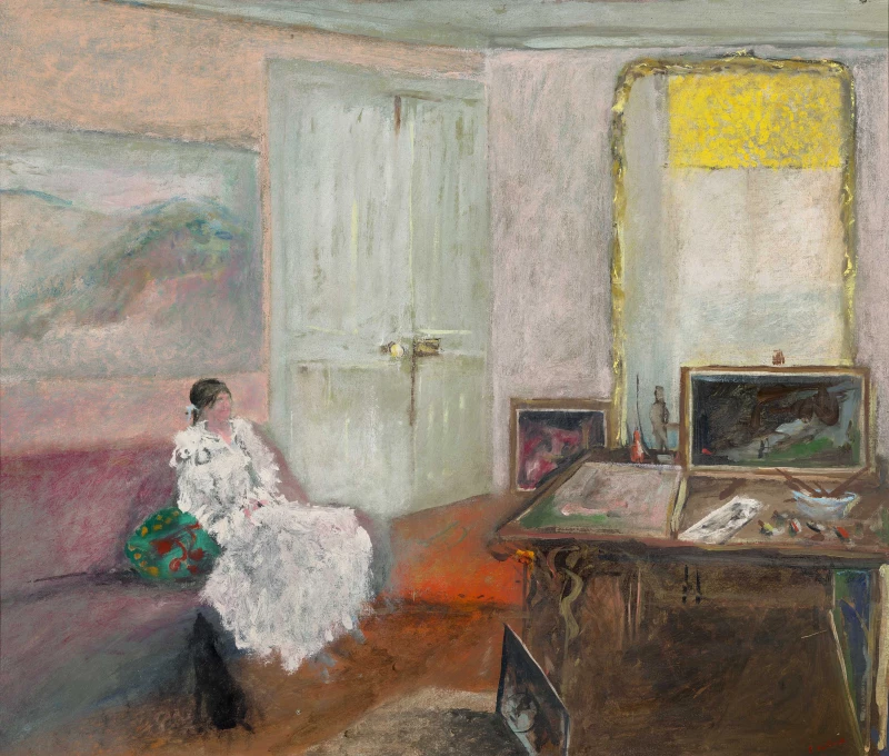 Vuillard olaj vászon 50,5x60 cm