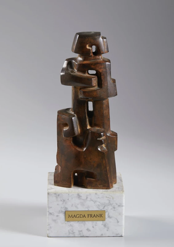 Magda Frank Maternity Bronze sculpture 28.5 x 13 x 10 cm