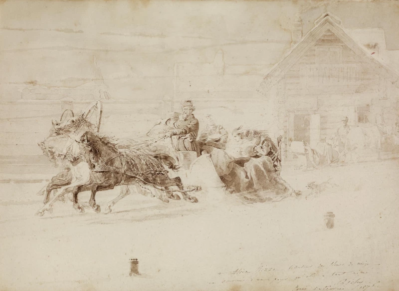 The Travellers, 1876