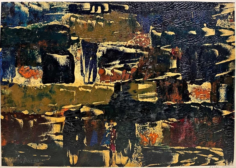 Abstract composition, 1962