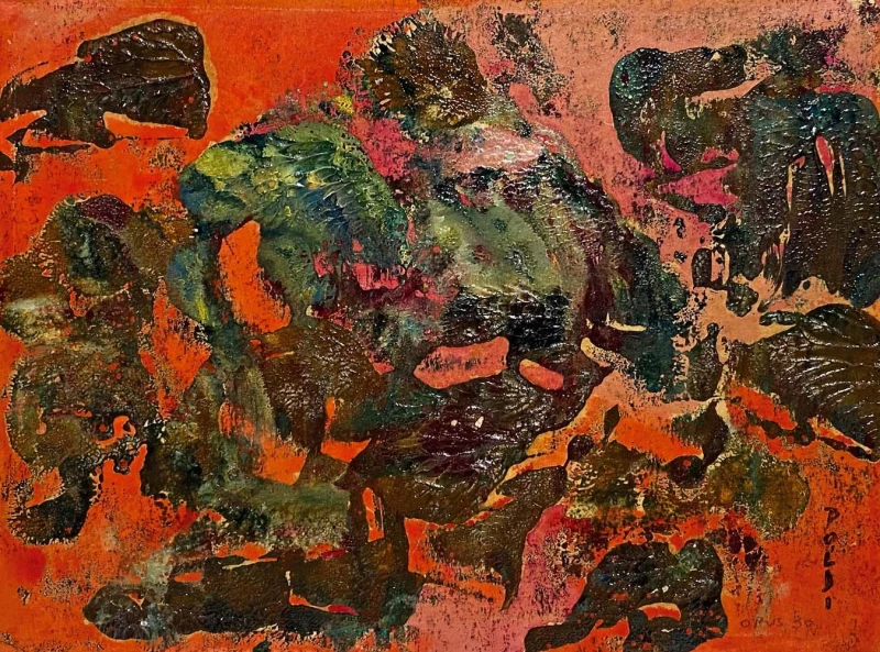 Abstract composition, c.1960
