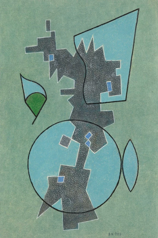Abstract composition, 1953