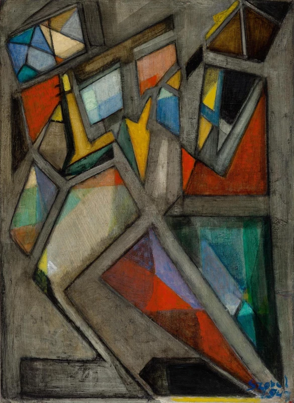 Szobel Geza The Scottish 1947 73x54cm
