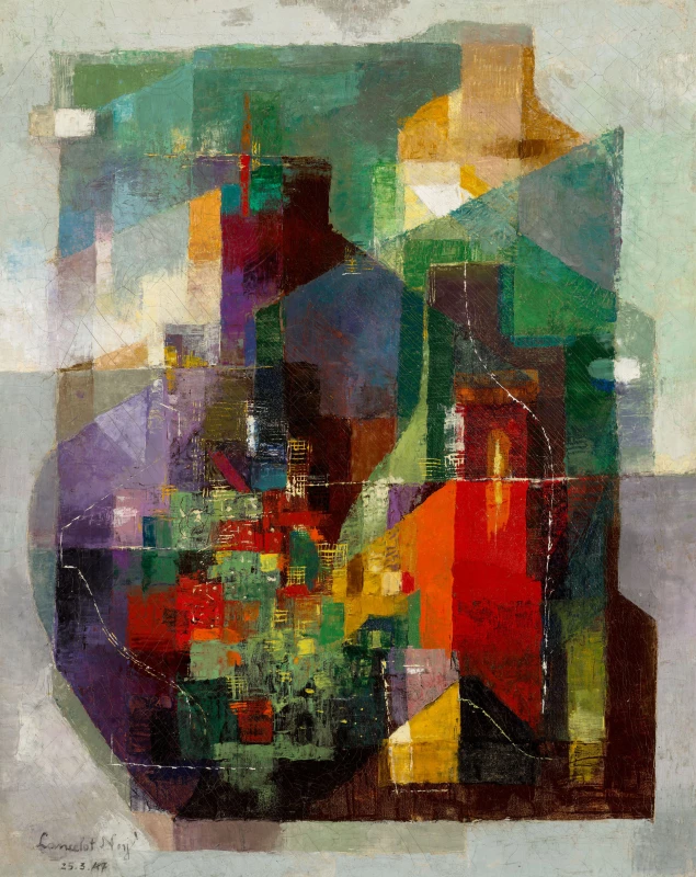 Lancelot 1947 91x72 cm_1