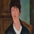 Hommage to Modigliani olaj vászon 58x45 cm 1