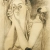 Girl with a Bull, 1930's 