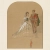 Sissi ( costume design for the coronation), c. 1867